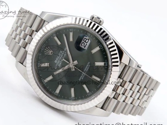 0414 HighPerformance DateJust 41 126334 904L SS VSF 1:1 Best Edition Green Dial on Jubilee Bracelet VS 1323